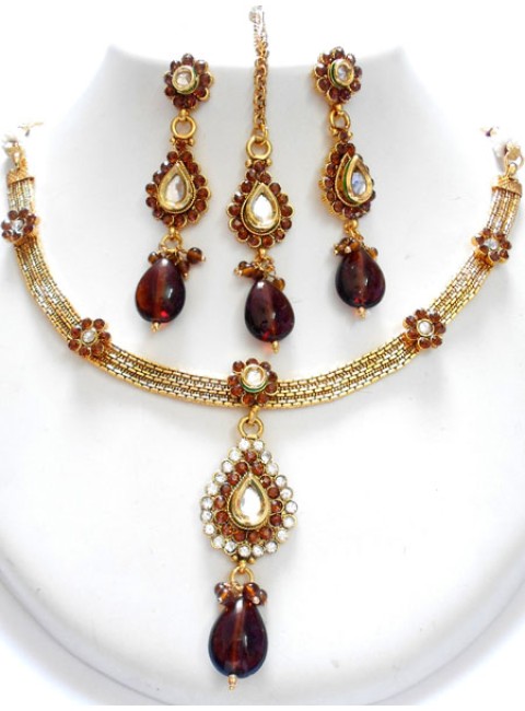 Polki Necklace Set